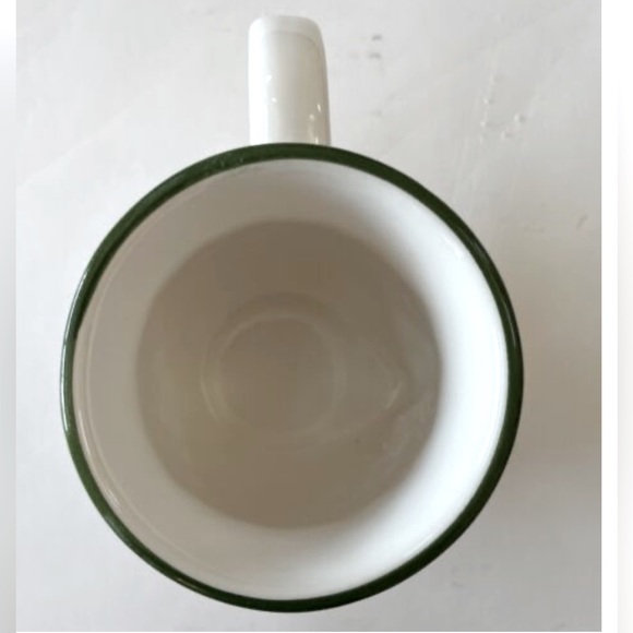 🐇Vintage Avon Bunny Large Coffee Mug White Basket Weave~Set of 2🪺 - Picture 5 of 8